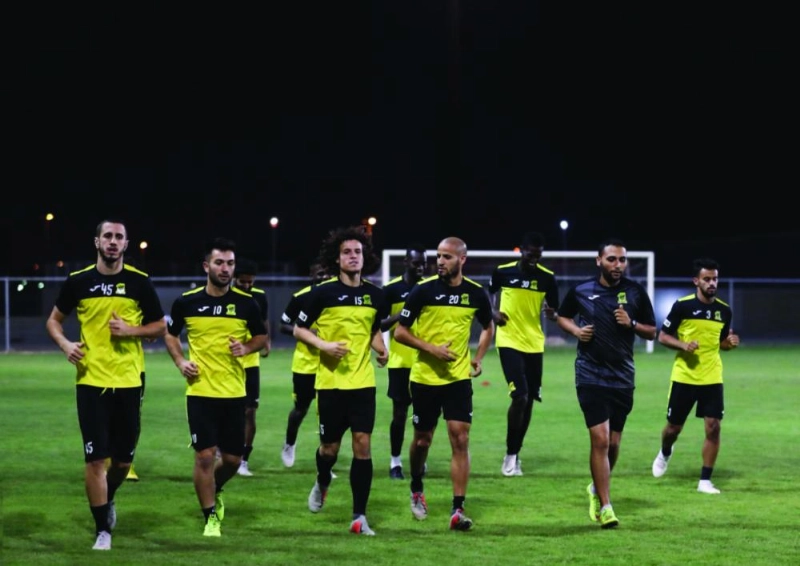 من تدريبات الاتحاد (مكة)