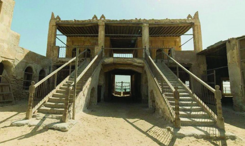 من المباني الأثرية بميناء العقير (واس)