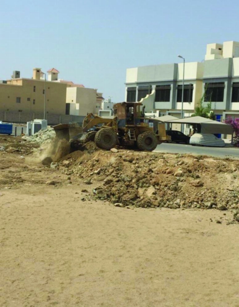 جانب من ازالة مخالفات البناء