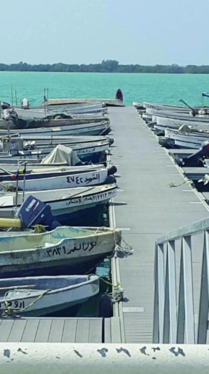 قوارب متوقفة تنتظر الصياد المرافق (مكة)