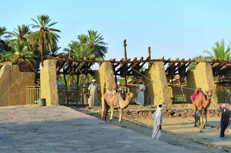 من المعالم التاريخية في تيماء (واس)