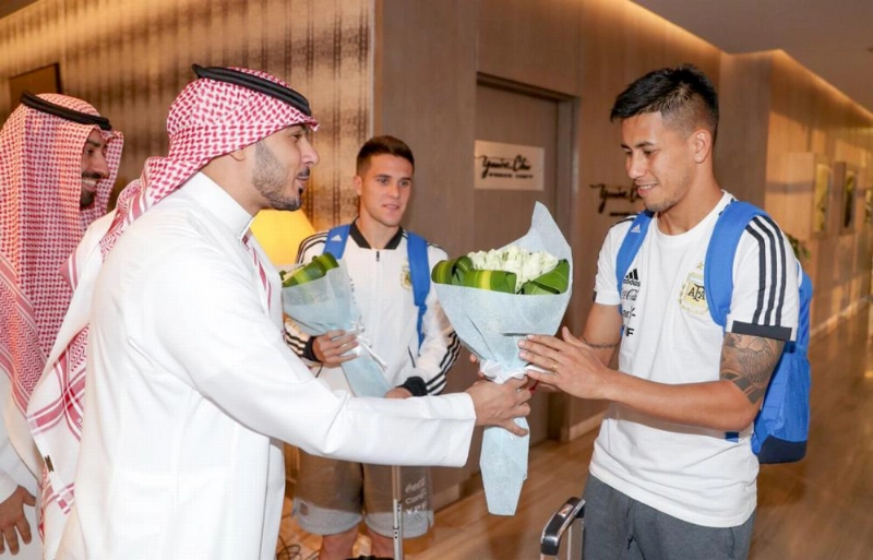 وصول الدفعة الثانية للمنتخب الأرجنتيني أمس (اتحاد القدم)