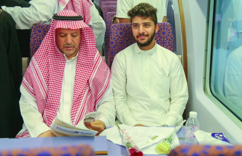 من داخل القطار
