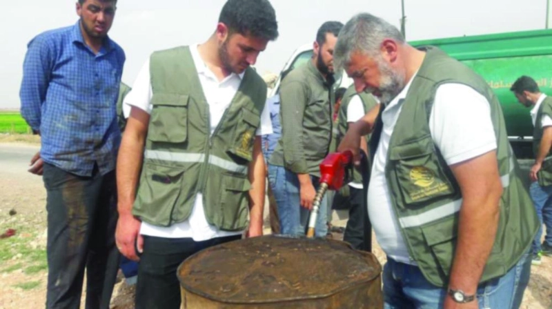 المركز أسهم في توزيع وقود الديزل (واس)