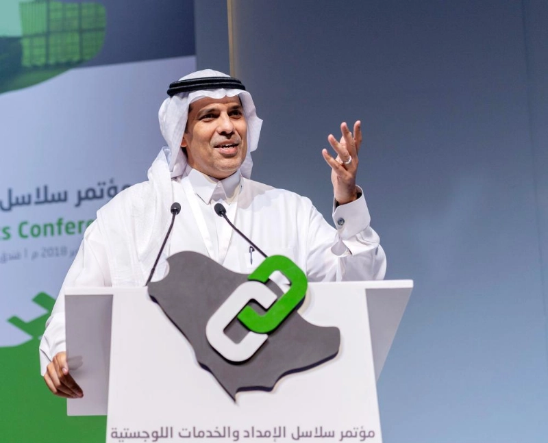 العامودي متحدثا في المؤتمر (واس)