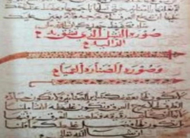إحدى الوثائق المكتشفة (Times Of India)
