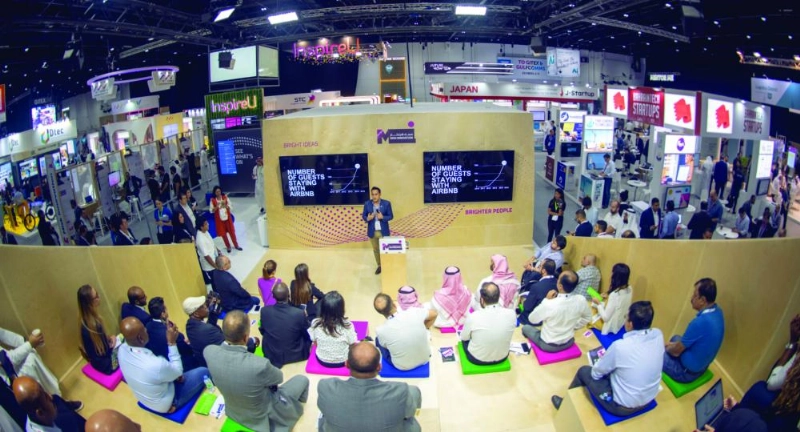 عدد من المشاركين في جيتكس نجوم المستقبل (مكة)