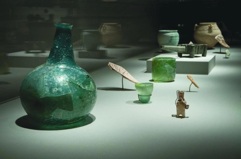 من محتويات معرض روائع آثار المملكة (واس)