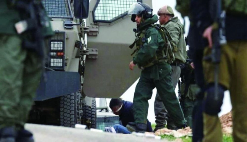 حملة مداهمات إسرائيلية في فلسطين (د ب أ)