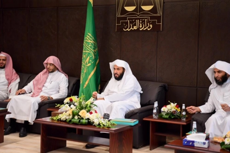 وليد الصمعاني خلال تدشين المحاكم العمالية (مكة)