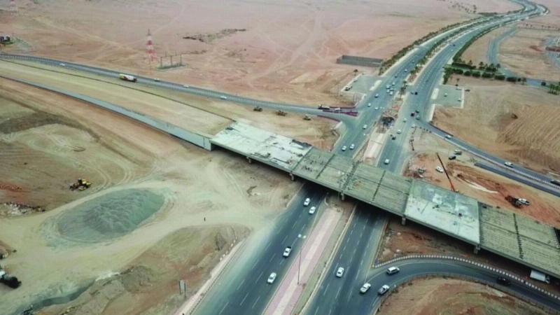 من شبكة الطرق بحائل (مكة)