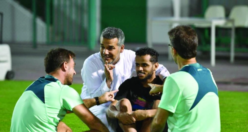جانب من تدريبات الأهلي (إعلامي الأهلي)