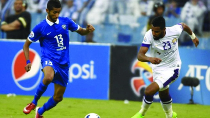 لقاء سابق بين الهلال والعين الإماراتي (إعلامي الهلال)