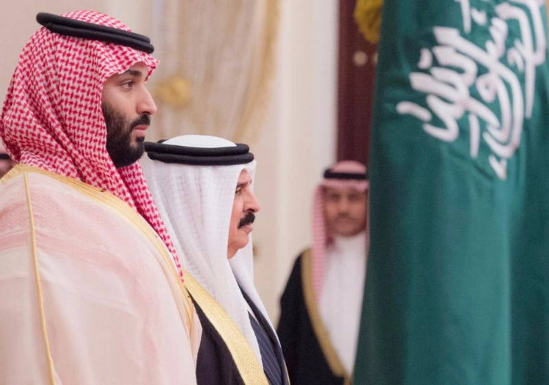 من مراسم الاستقبال