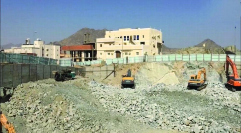 الأعمال القائمة بالمشروع حاليا (مكة)