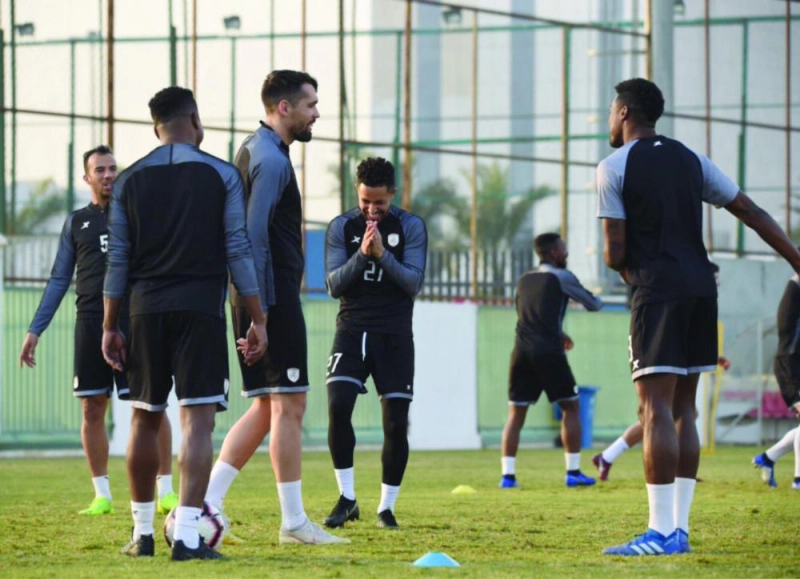 تدريبات الشباب استعدادا للقاء (إعلامي الشباب)