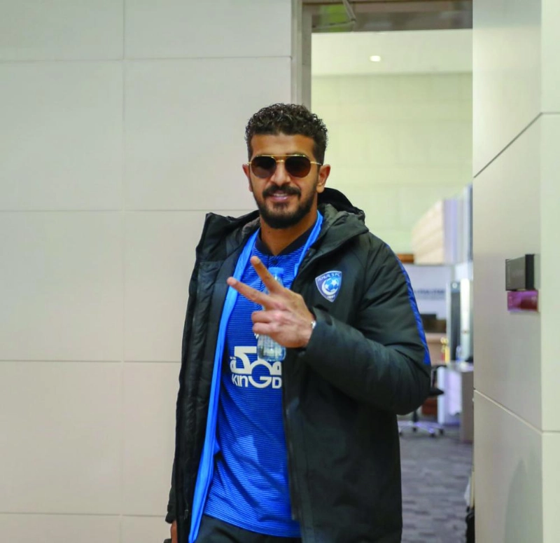 المعيوف متجها للعراق (إعلامي الهلال)