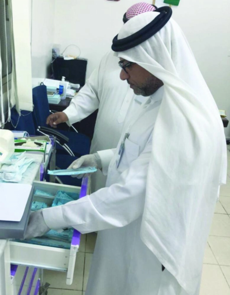 فرق الصحة خلال جولة رقابية (مكة)