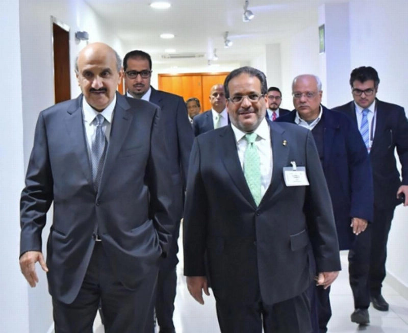 منصور بن متعب لدى وصوله (واس)