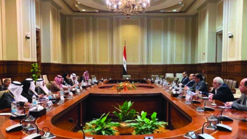 جانب من مفاوضات السويد في يومها الأول (مكة)