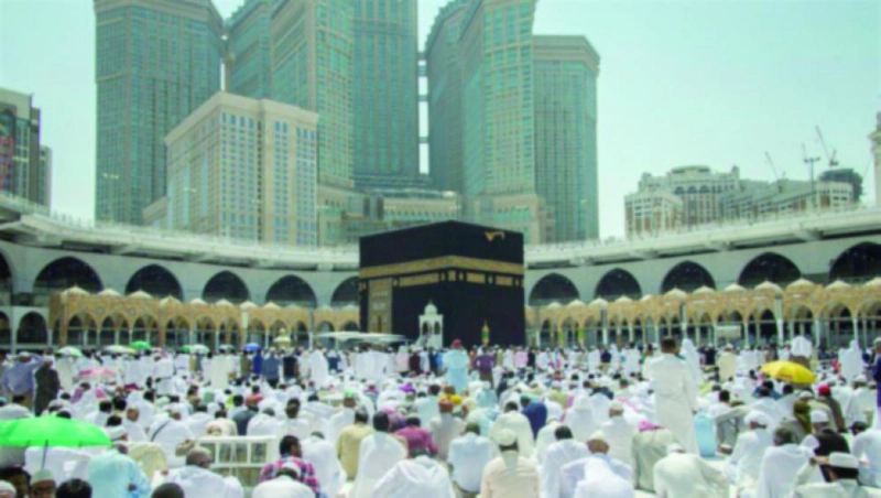 من صلاة الجمعة في الحرم المكي (مكة)