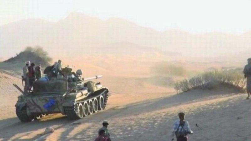 الجيش اليمني يتقدم في الضالع (مكة)