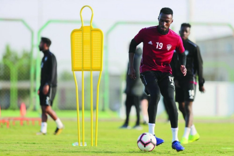جانب من تدريبات الفيصلي (إعلامي الفيصلي)