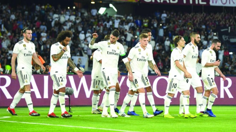 لاعبو ريال مدريد عقب إقصاء كاشيما (موقع البطولة)