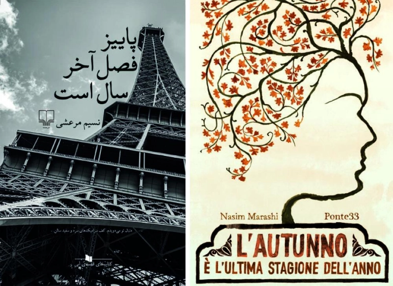 غلاف كتاب الخريف الأخير