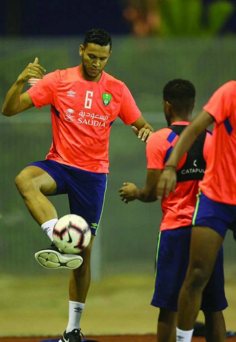 جانب من تدريبات الأهلي (إعلامي الأهلي)