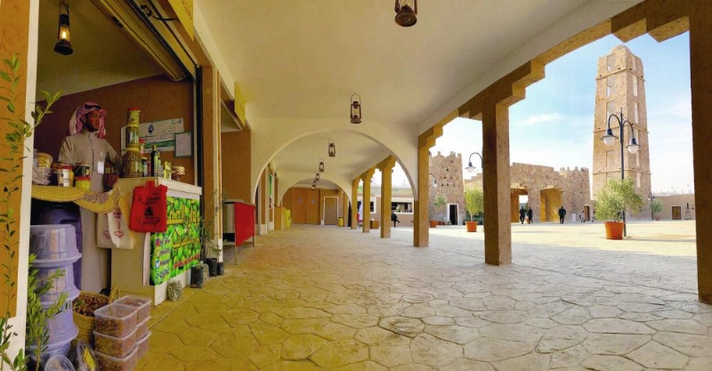 بيت الجوف في الجنادرية (واس)