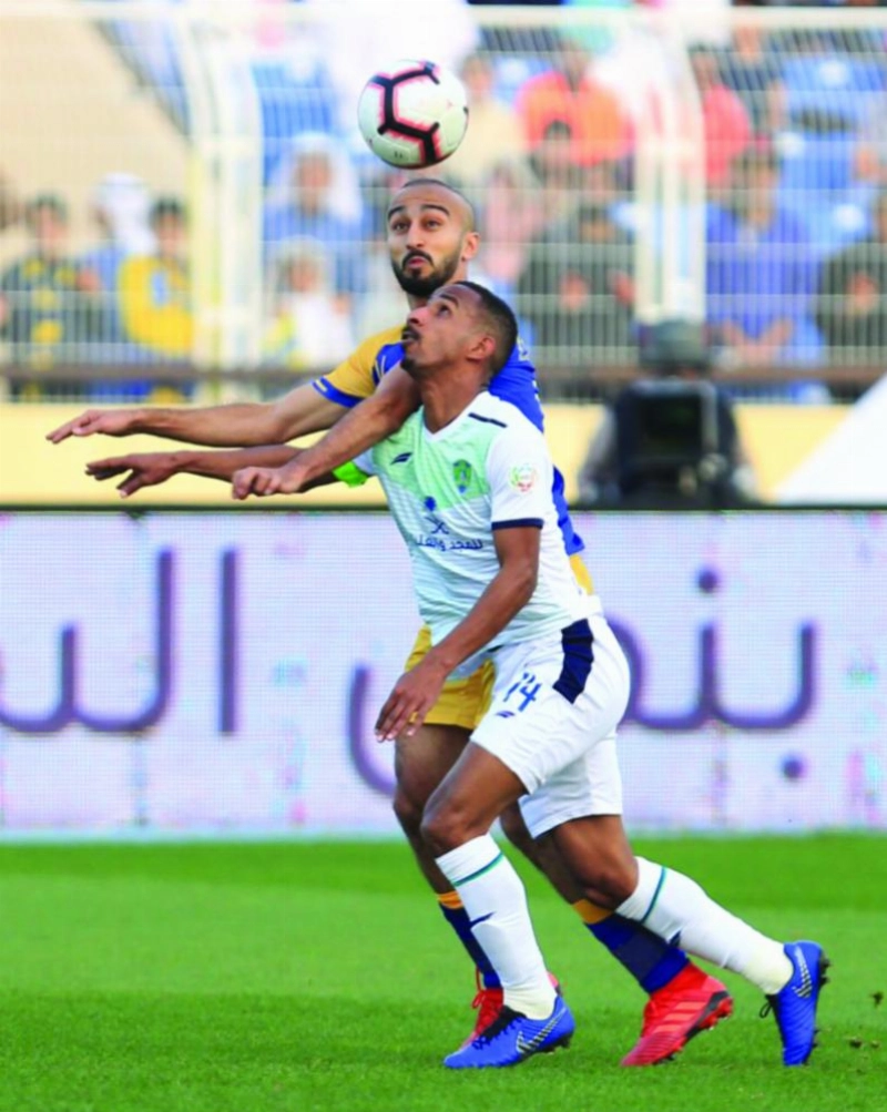 النصر والفتح أمس في الأحساء (موقع الدوري السعودي)