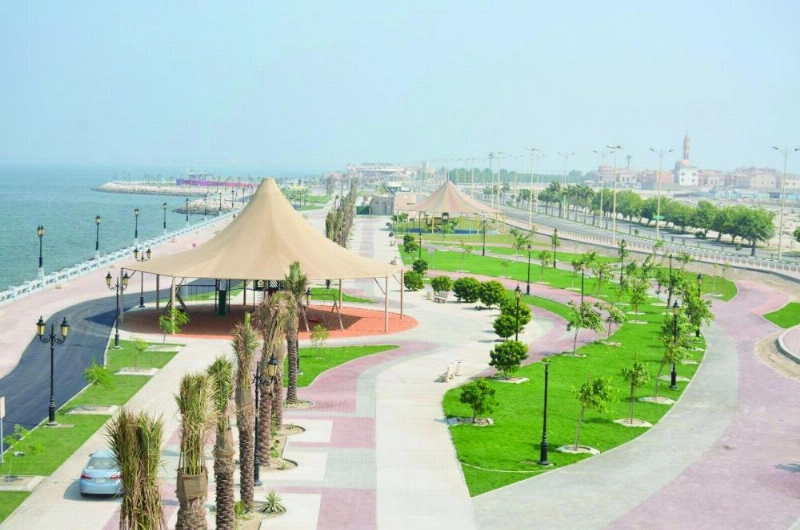 من الزهور الموسمية بحاضرة الدمام (واس)