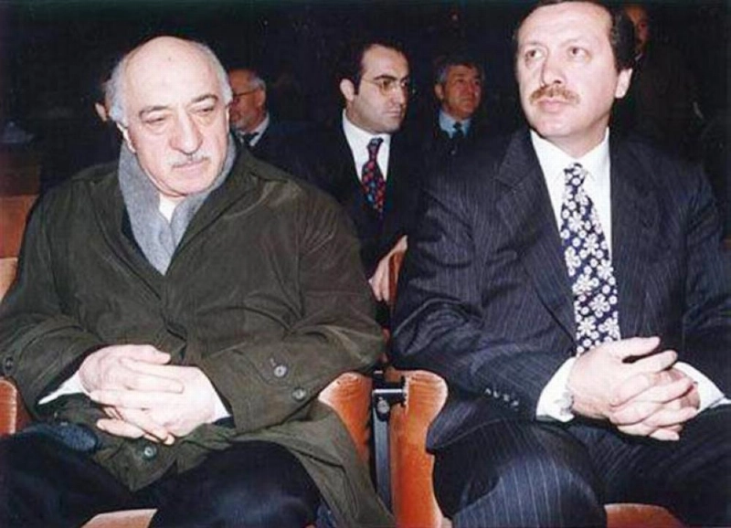 غولن وإردوغان (تويتر)