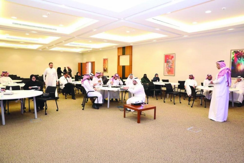 إحدى ورش العمل التي نظمتها هيئة التخصصات (مكة)