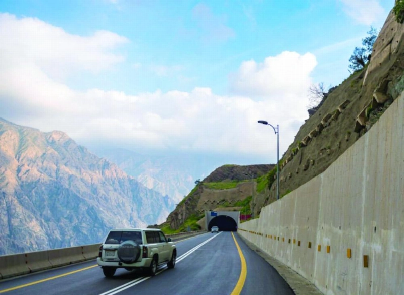 أحد الطرق بالقطاع التهامي (واس)