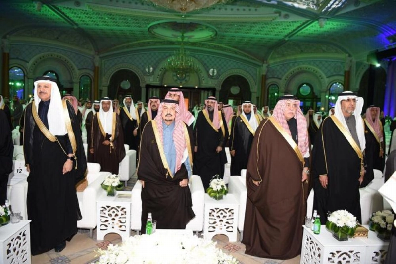 فيصل بن بندر خلال الحفل (مكة)