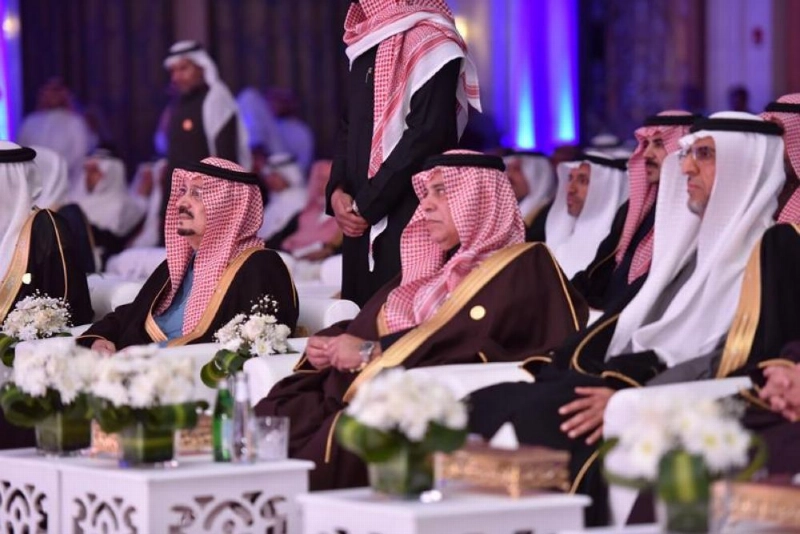 فيصل بن بندر خلال الحفل (مكة)