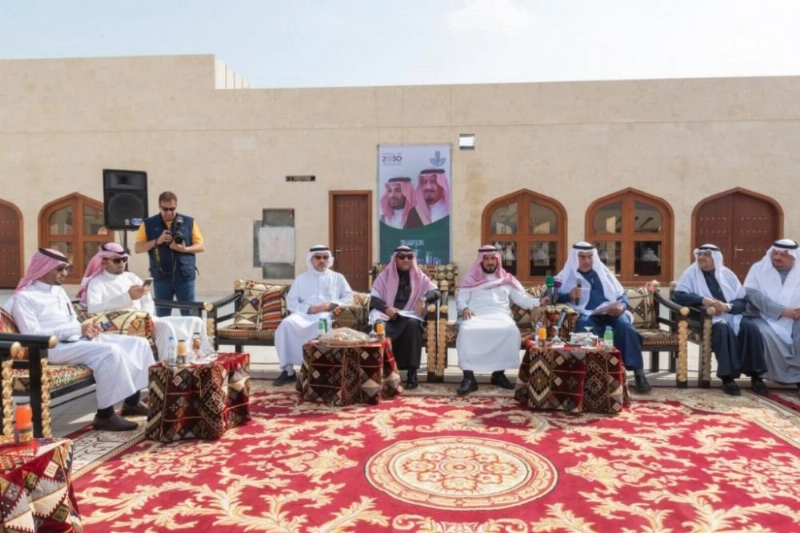 جانب من المؤتمر الصحفي (مكة)