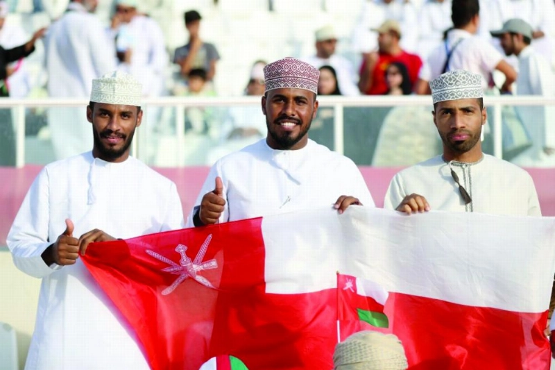 جماهير عمانية خلال البطولة (إعلامي أمم آسيا)