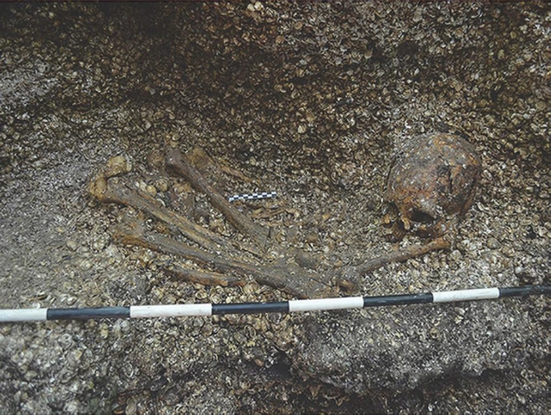 رفات المرأة (Nicaragua-ancient-burial)