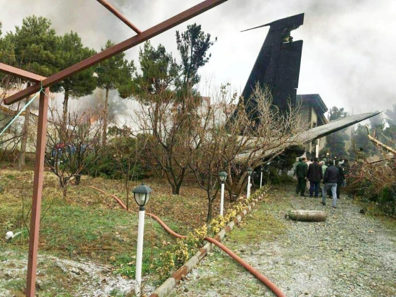 حطام الطائرة (تويتر)
