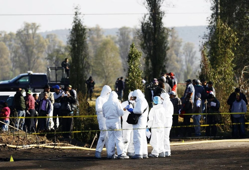 تفجير المكسيك الذي أودى بحياة 76 شخصا