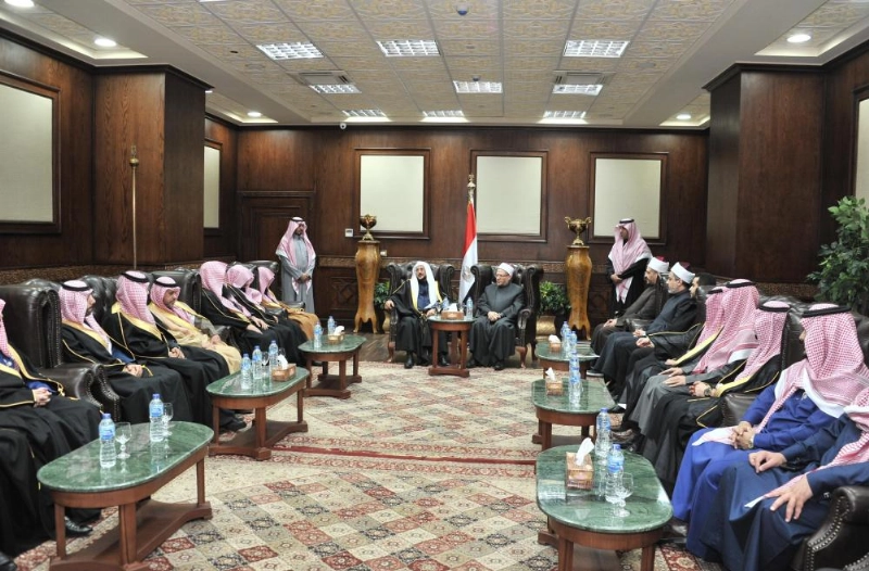 لقاء مشترك للوفدين السعودي والمصري