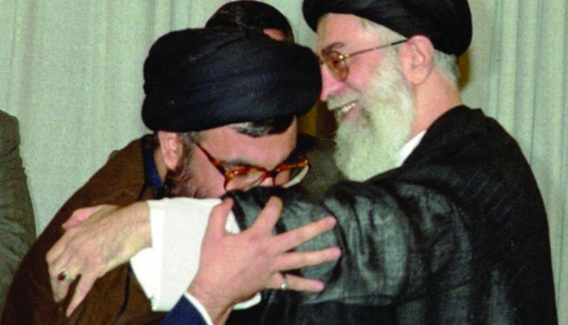 حسن نصر الله وخامنئي