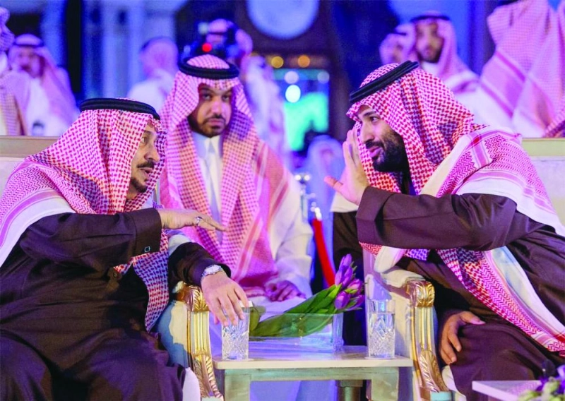 .. وفي حديث مع أمير الرياض (واس)