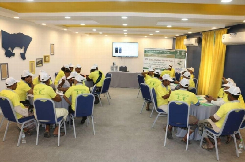 صيادون يمنيون خلال الدورة (واس)