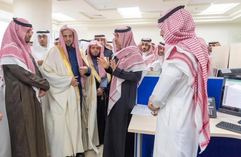 من زيارة سعود المعجب لديوان المراقبة العامة (واس)