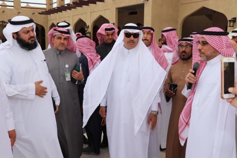 من زيارة الوفد الإعلامي لمشروع العوامية (مكة)