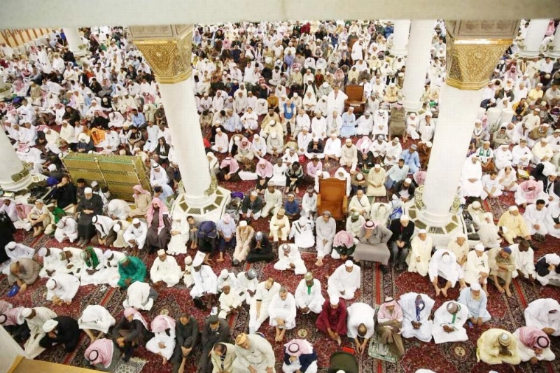 من صلاة الجمعة في المسجد النبوي (مكة)